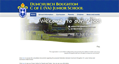 Desktop Screenshot of dunchurchjuniorschool.org.uk
